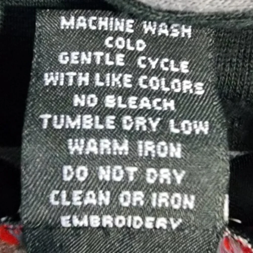 Sapphire Lounge Men's Large Gray Tribal Star Graphic Hoodie Y2k Streetwear - Picture 16 of 16